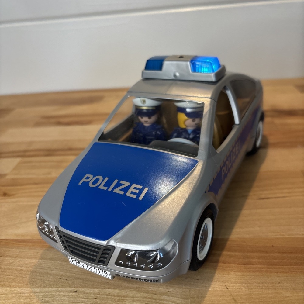 Playmobil 5179 City Action Polizei Auto Police Car Flashing Light Complete Works - Picture 4 of 10